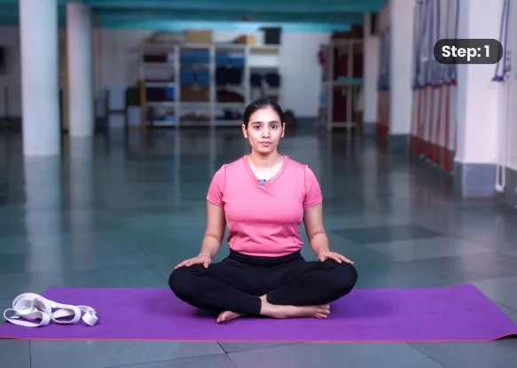 Dhanurasana(step 1)