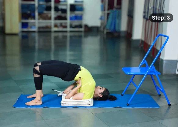 Halasana(step 3)