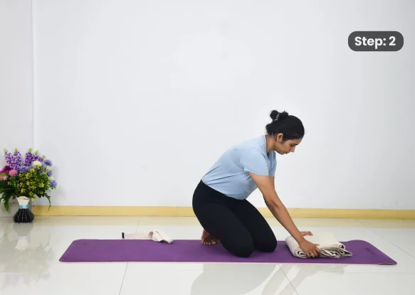 Marichyasana 3(step 2)