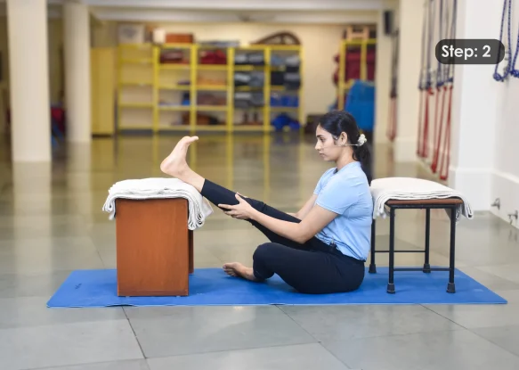 Navasana Step 2