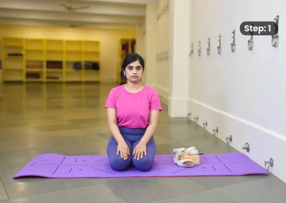Pincha Mayurasana(step 1)