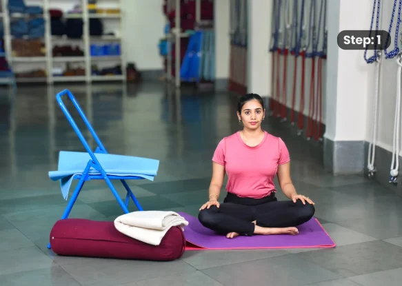 Salamba Sarvangasana(step 1)