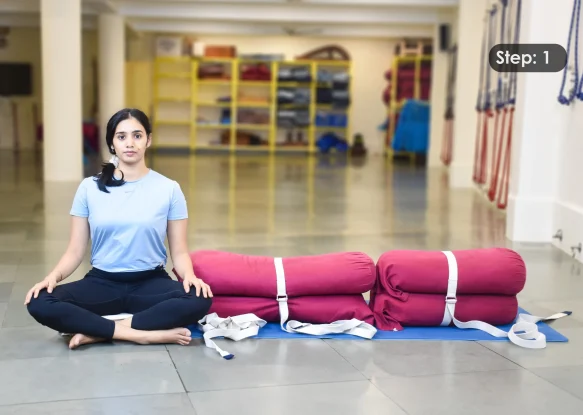 Setubandha Sarvangasana Step 1