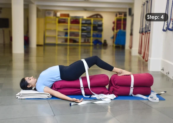 Setubandha Sarvangasana Step 4