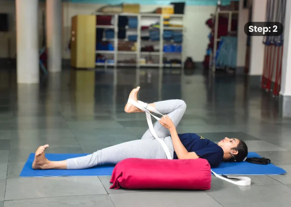 Supta Padangusthasana Iii(step 2)