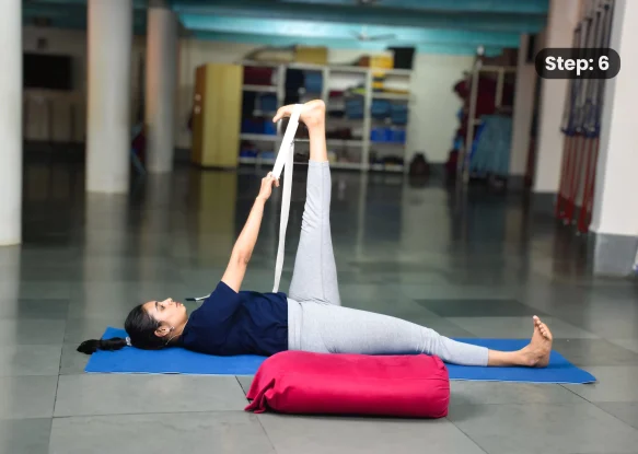 Supta Padangusthasana Iii(step 6)