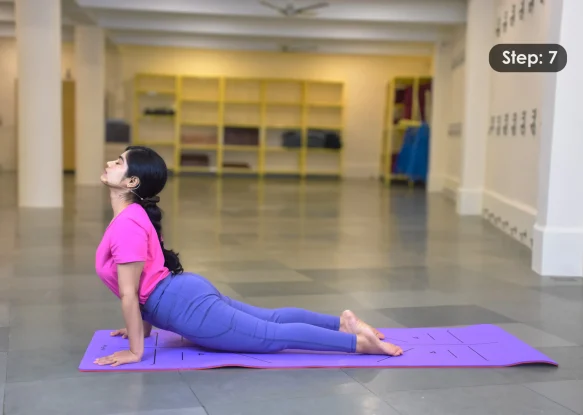 Surya Namaskar Step 7