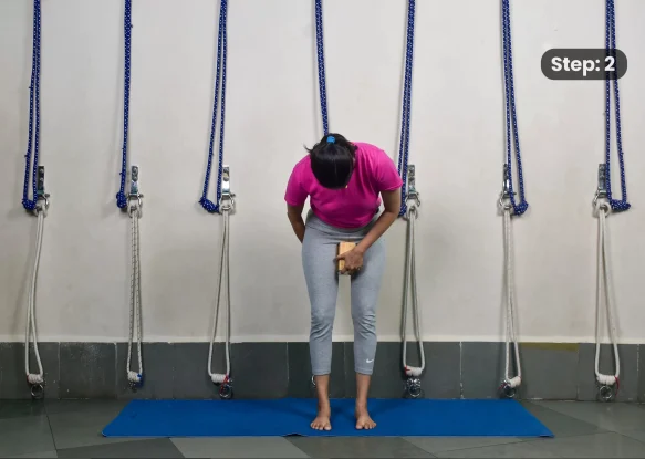 Tadasana(step 2)