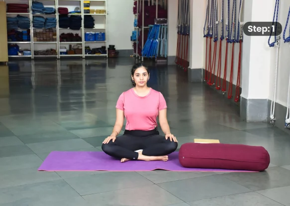 Upavistha Konasana(step 1)