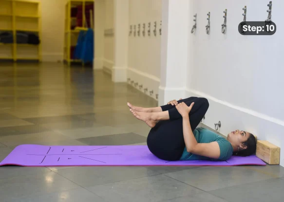 Urdhva Dhanurasana(step 10)