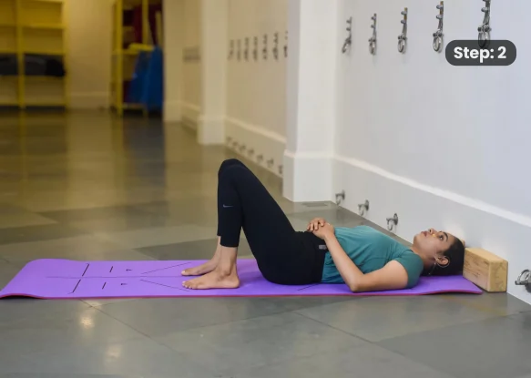 Urdhva Dhanurasana(step 2)
