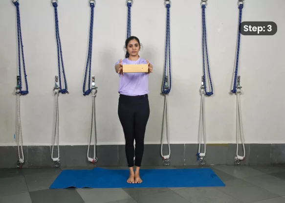 Urdhva Hastasana(step 3)