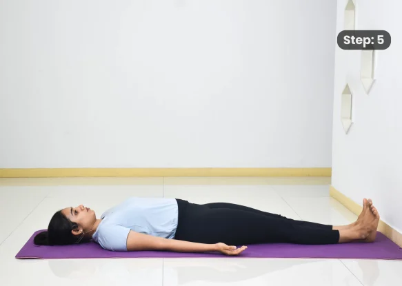 Urdhva Prasarita Padasana(step 5)