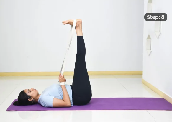 Urdhva Prasarita Padasana(step 8)