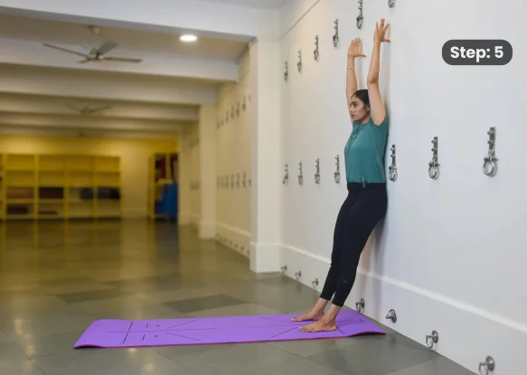 Utkatasana(step 5)