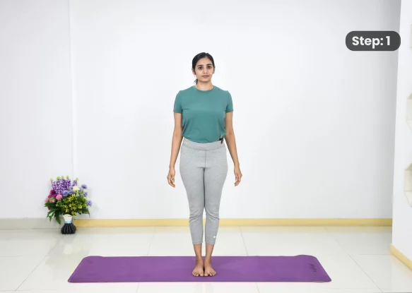 Vrikshasana(step 1)