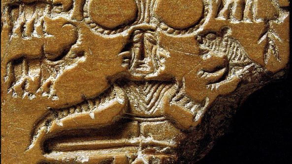 By unknown Indus Valley Civilization sealmaker from Mohenjodaro archaeological site - http://www.columbia.edu/itc/mealac/pritchett/00routesdata/bce_500back/indusvalley/protoshiva/protoshiva.jpg, Public Domain, https://commons.wikimedia.org/w/index.php?curid=9325528